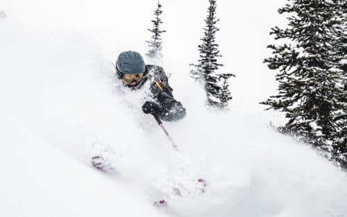 Powder Skiing